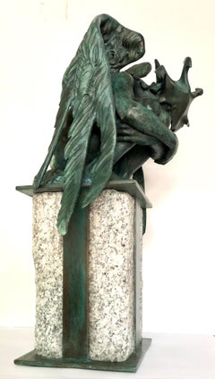 Bronze Maquette for The Resting Angel by Pablo Eduardo, 2020