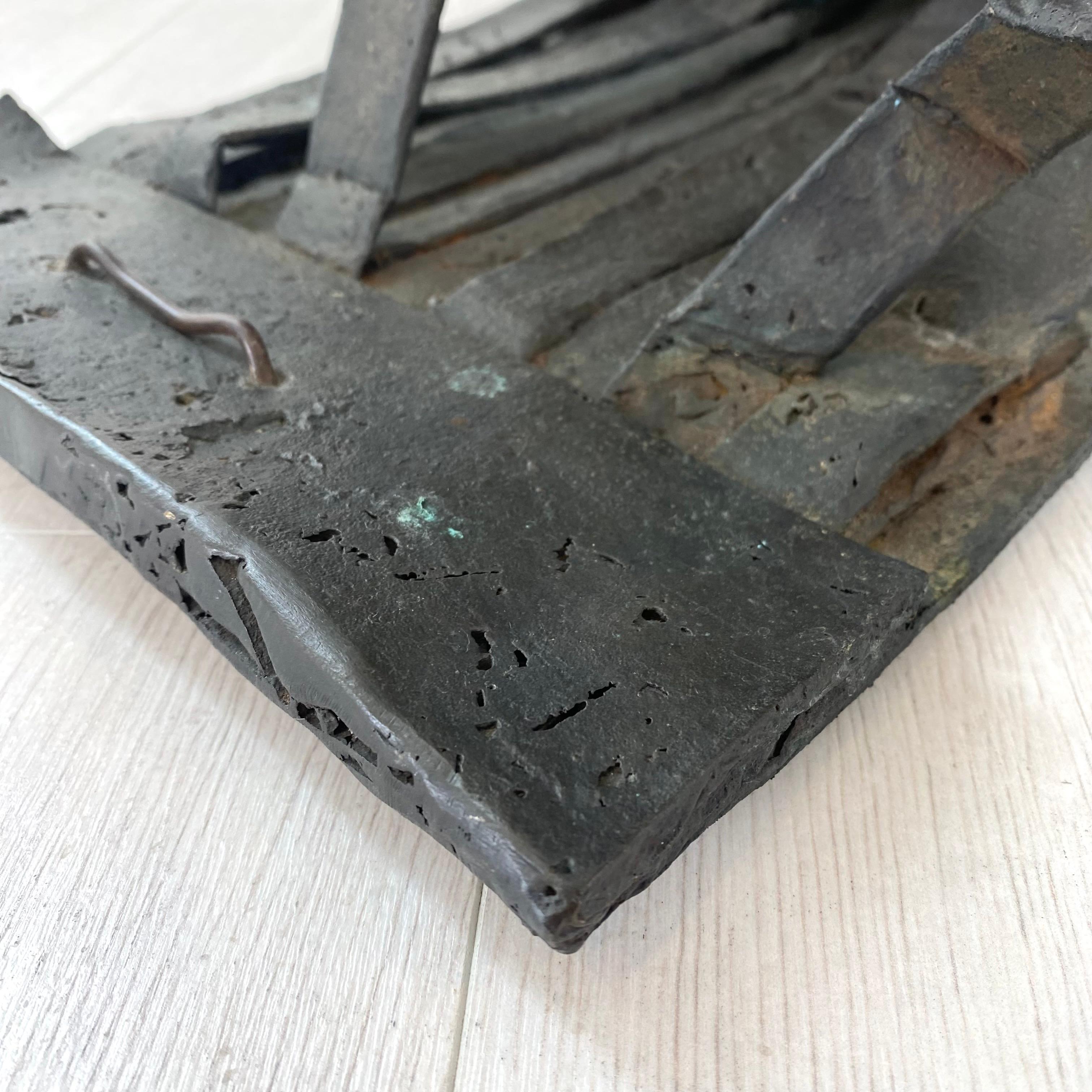 Fin du 20e siècle Sculpture en bronze en forme de pochette d'allumettes, 1996 États-Unis en vente