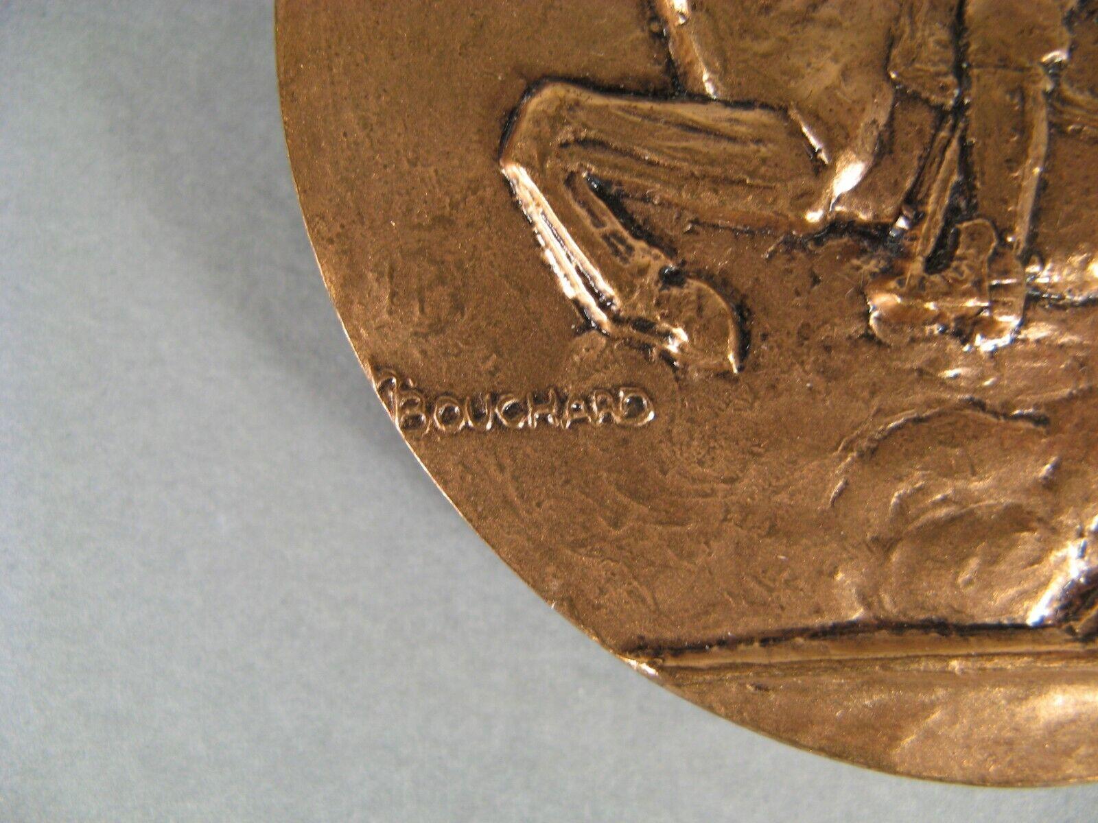 Empire Bronze Medal of François Robichon de la Guérinière by Henri Bouchard - 1Y124