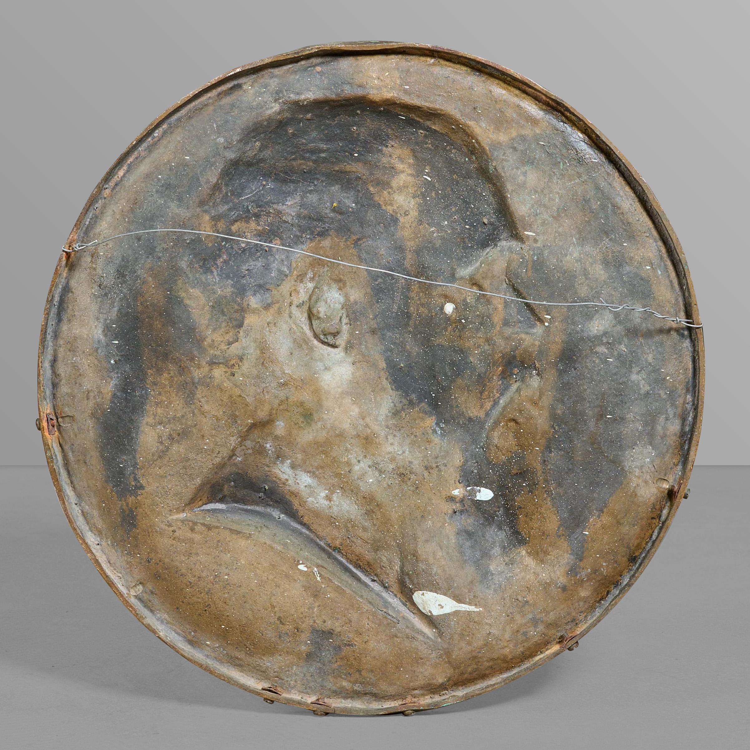 Bronze-Medaillon von Henry Baer im Zustand „Gut“ im Angebot in Chicago, IL