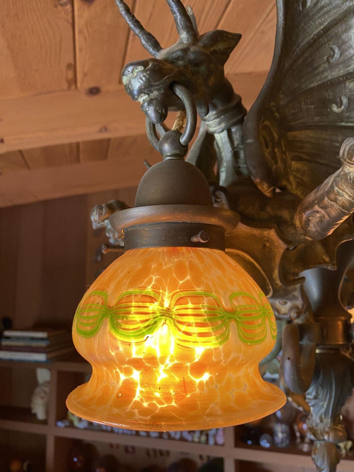 dragon ceiling light