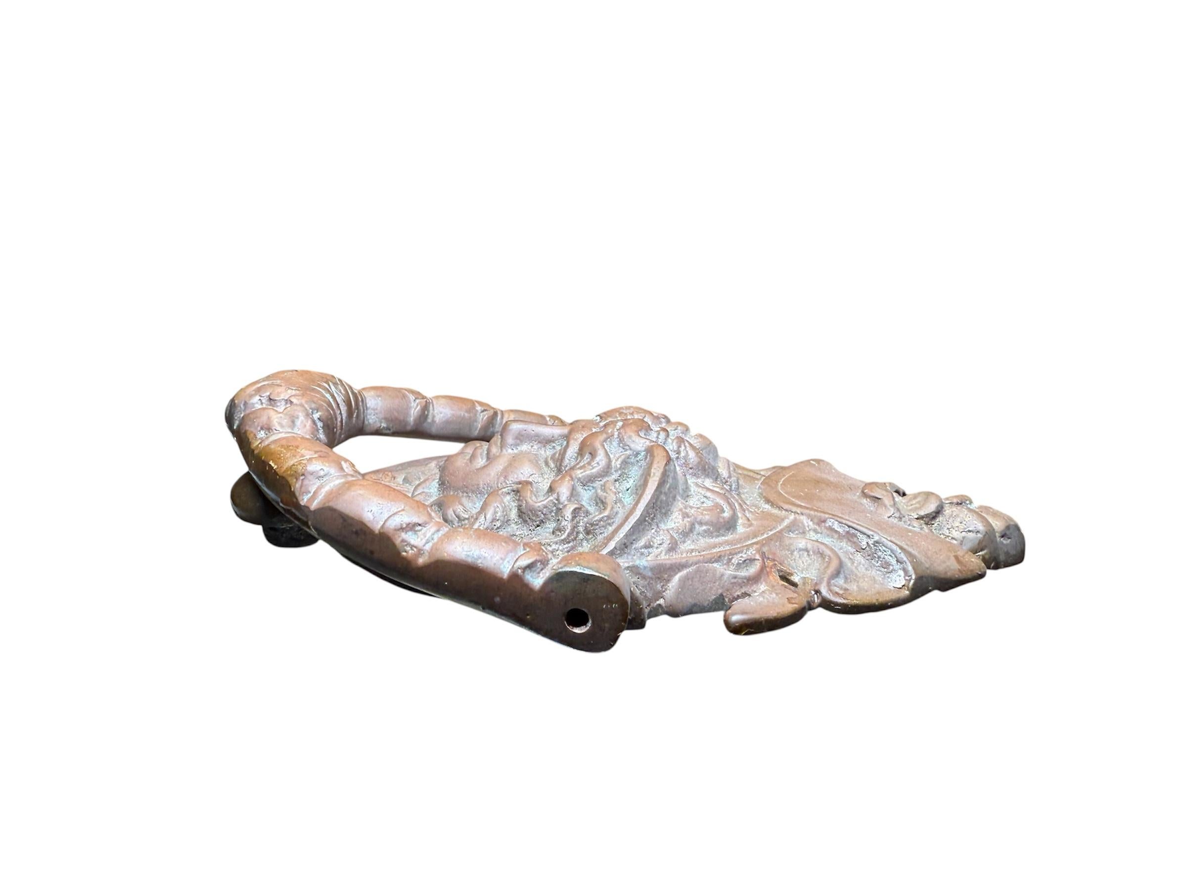Unknown Bronze Medusa Door Knocker For Sale