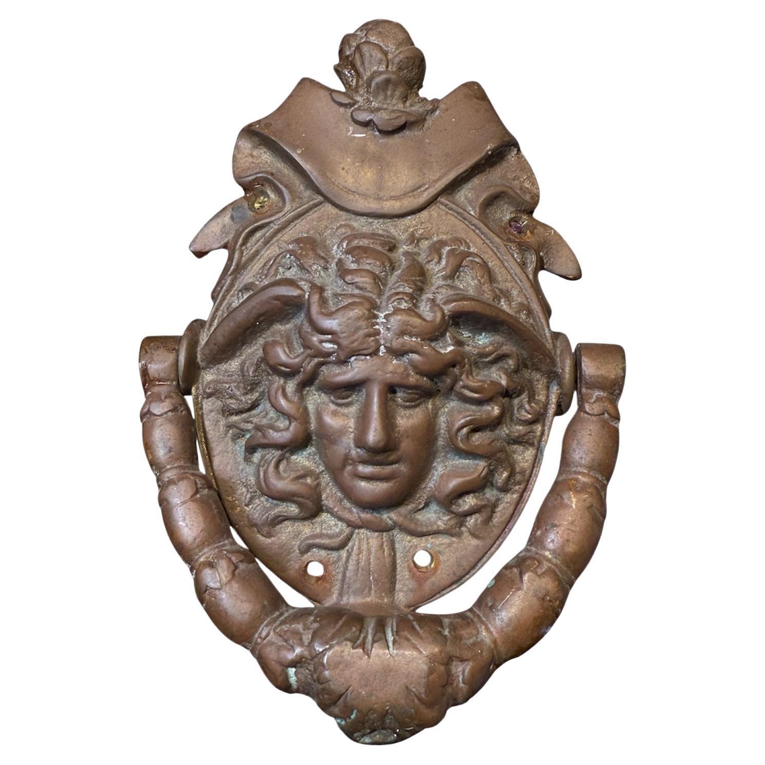 Bronze Medusa Door Knocker