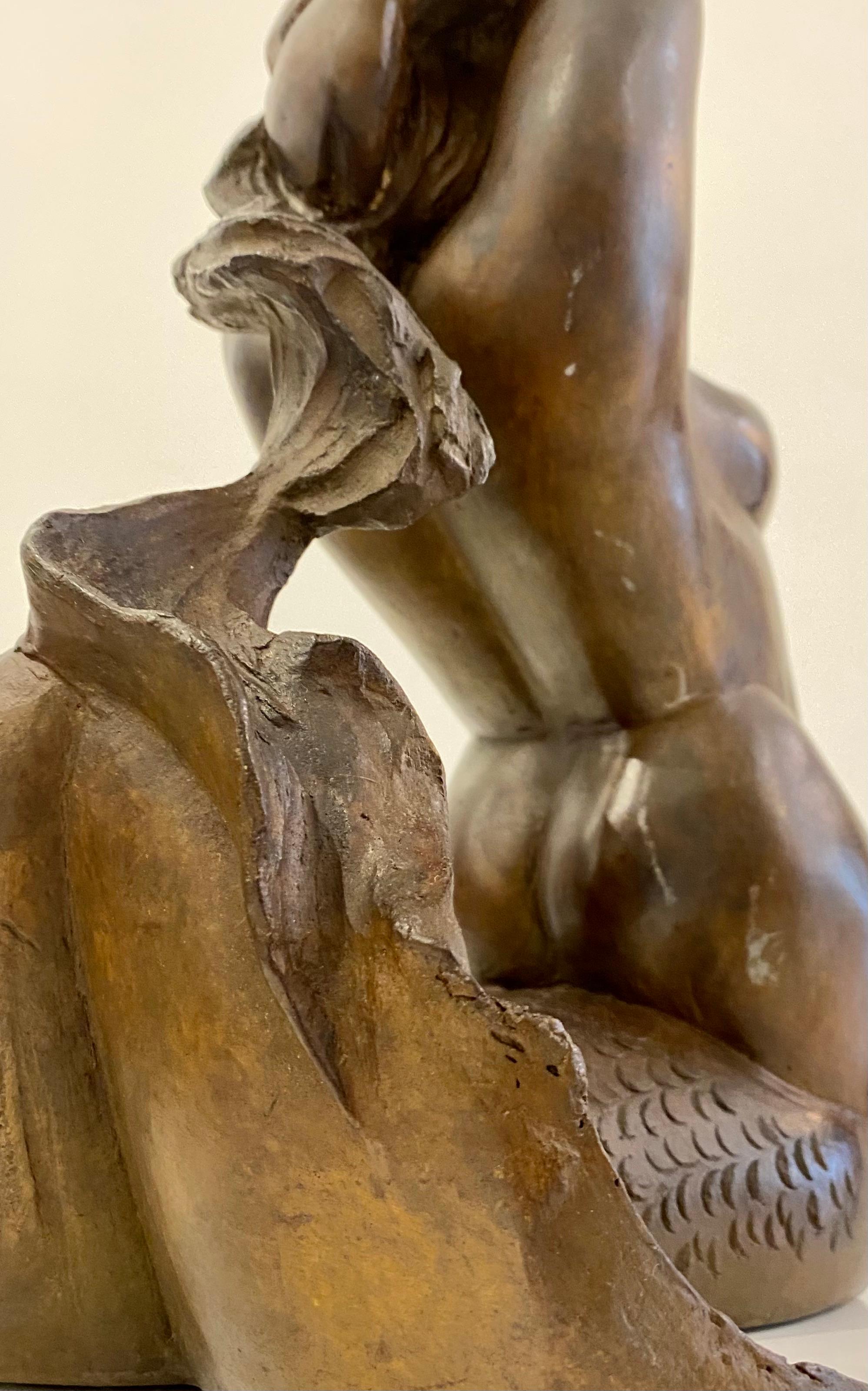 Bronze Mermaid Sculpture by Barbara Beretich 8