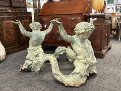 Bronze Merman dining table or sculpture