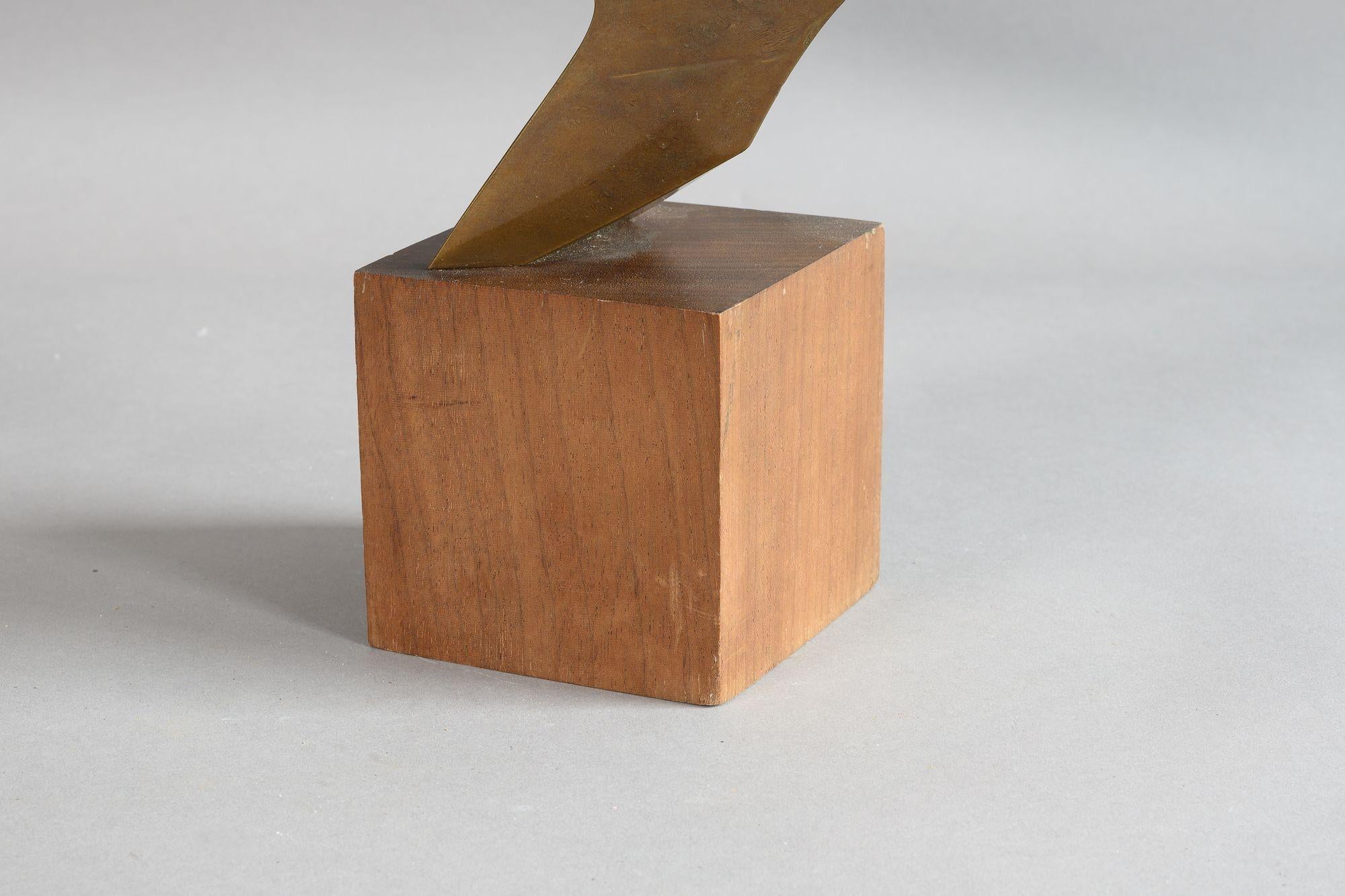 Mid-20th Century Bronze Model For Sale