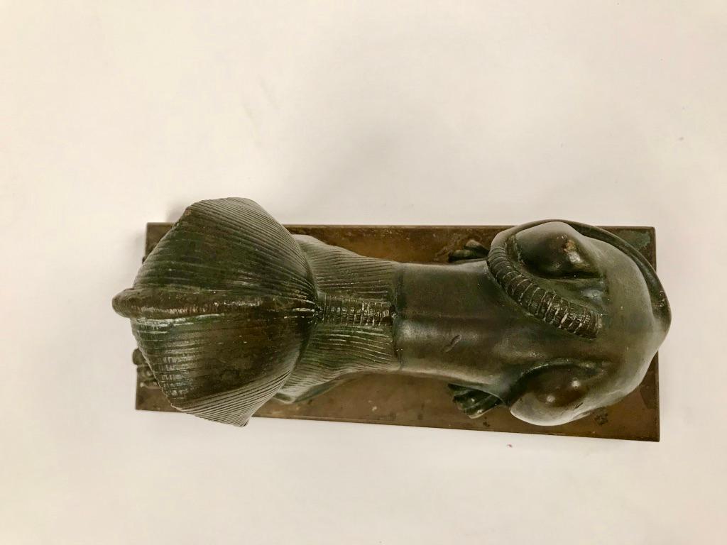 Bronze Model of a Sphinx, French, 19th Century 8