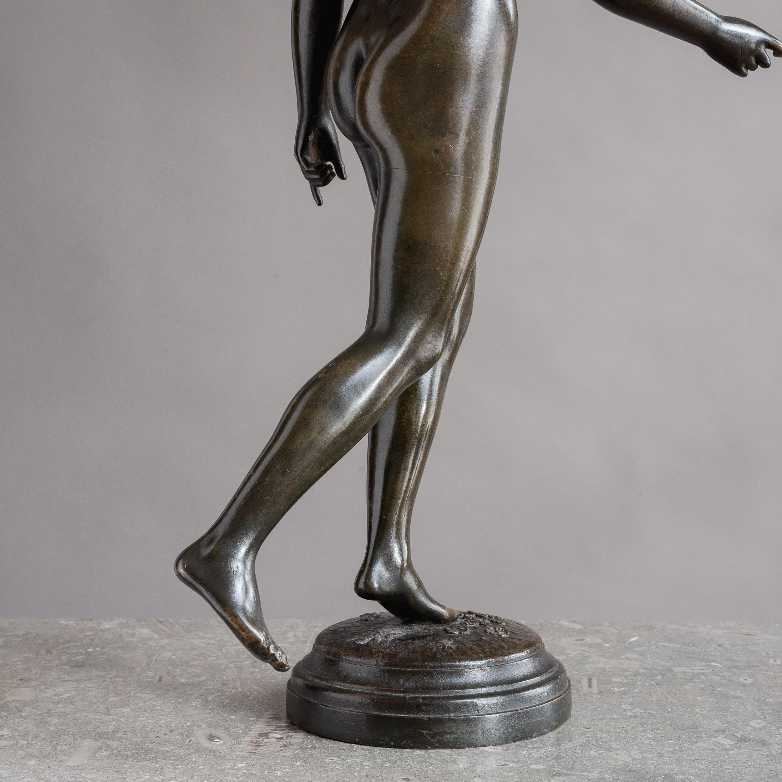 Modèle en bronze de Diane chasseresse en vente 4