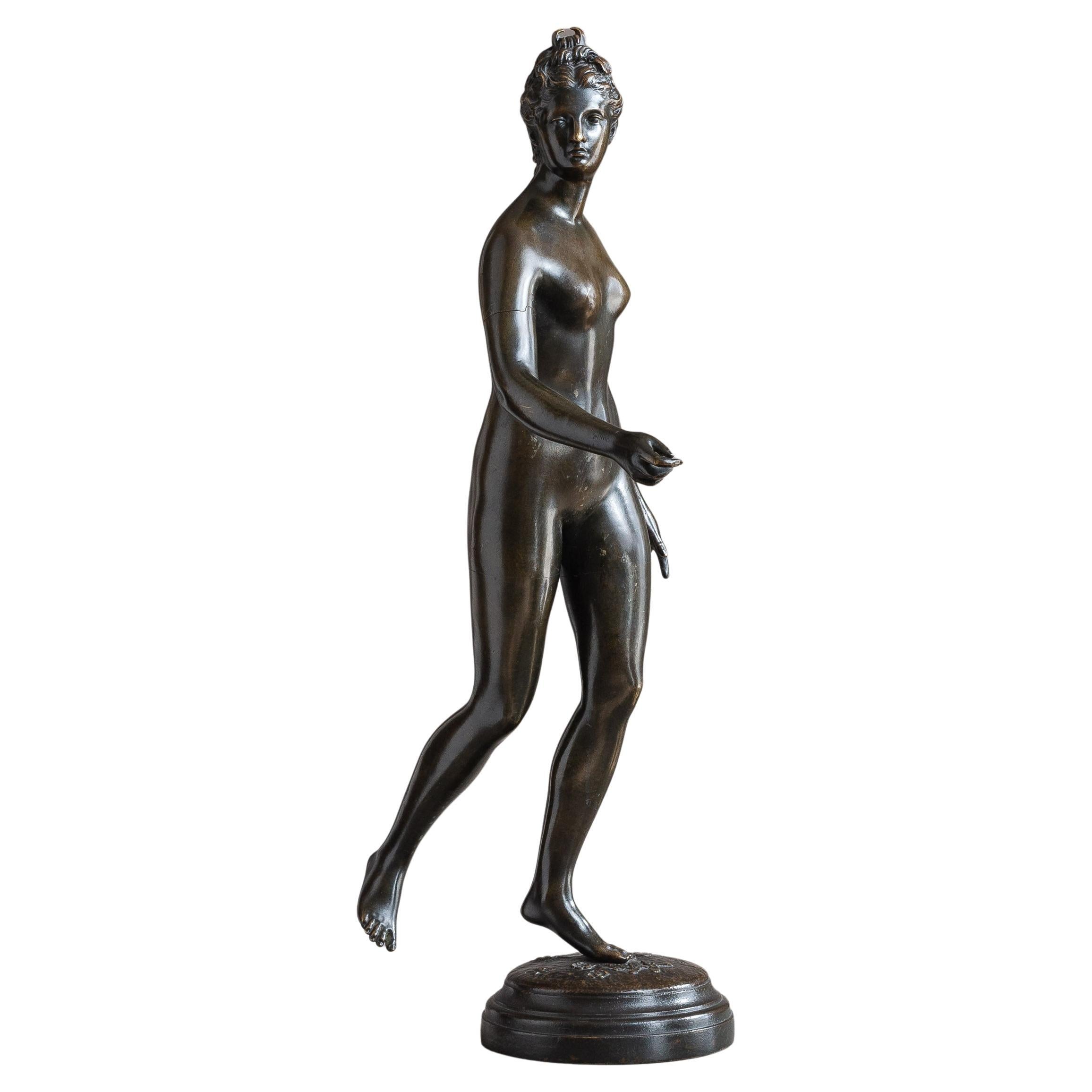 Bronze model of Diana the Huntress