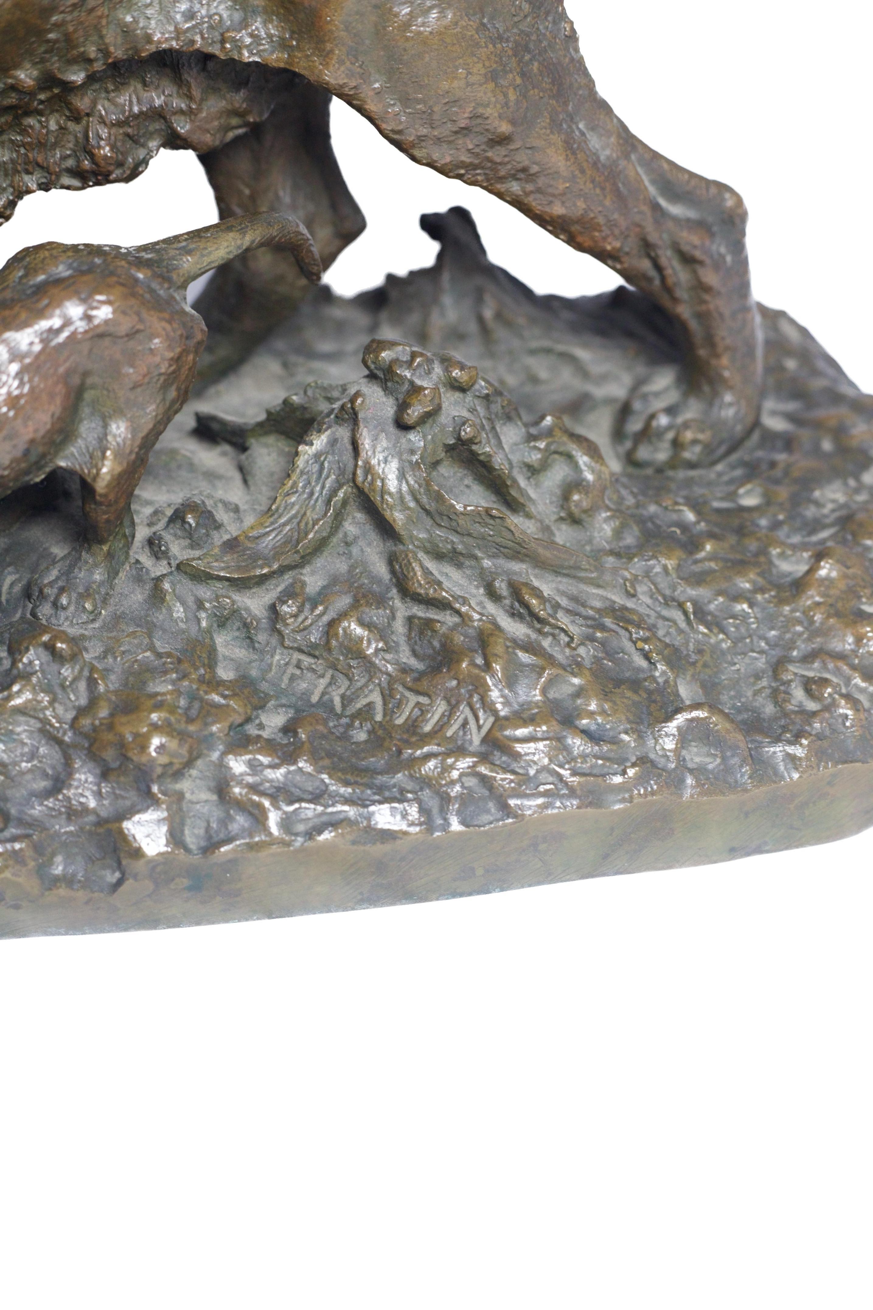 Modello in bronzo di 