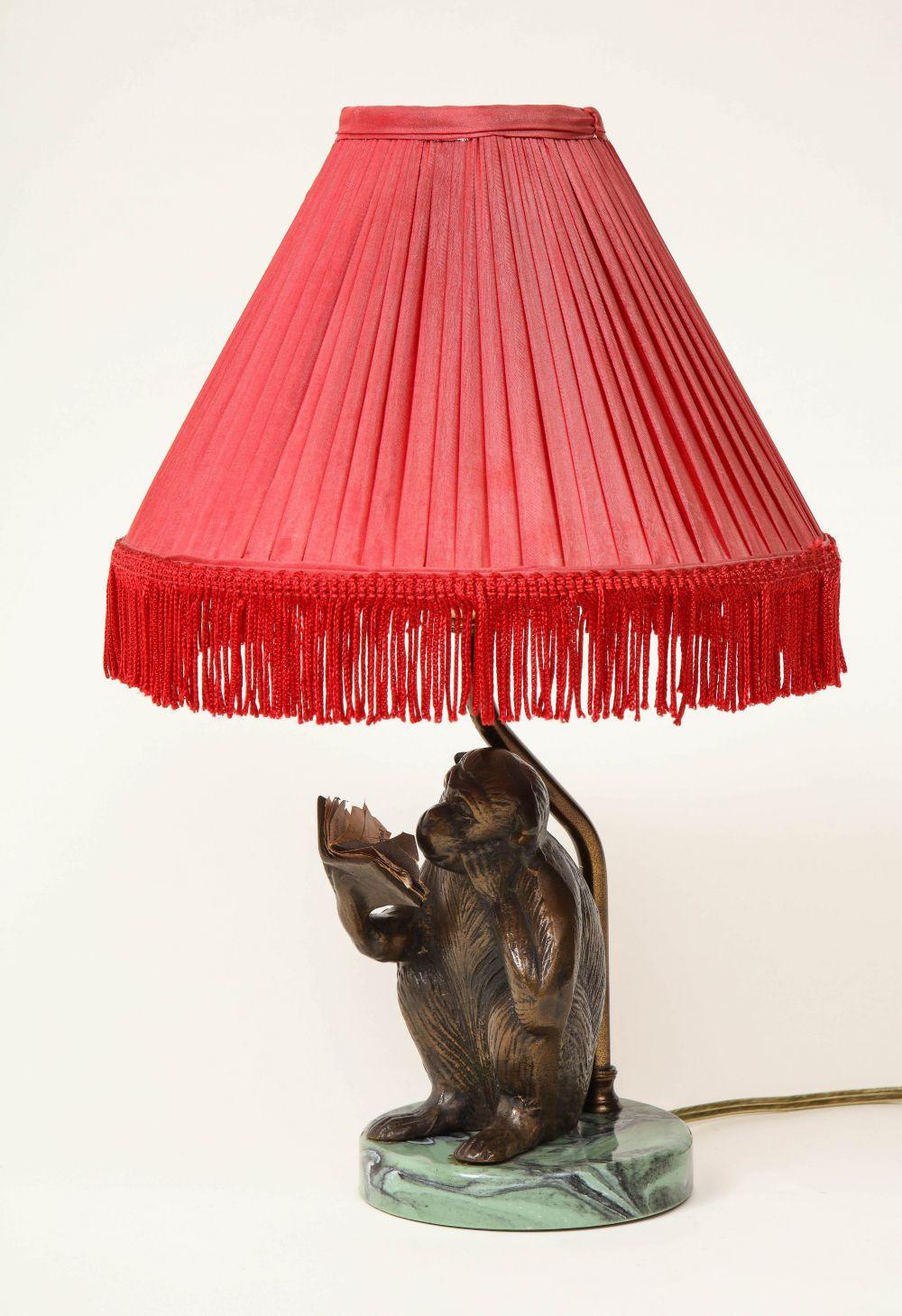 debenhams monkey lamp