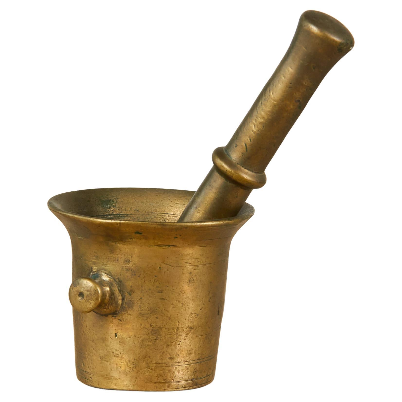 Bronze Mortar and Pestle Set For Sale