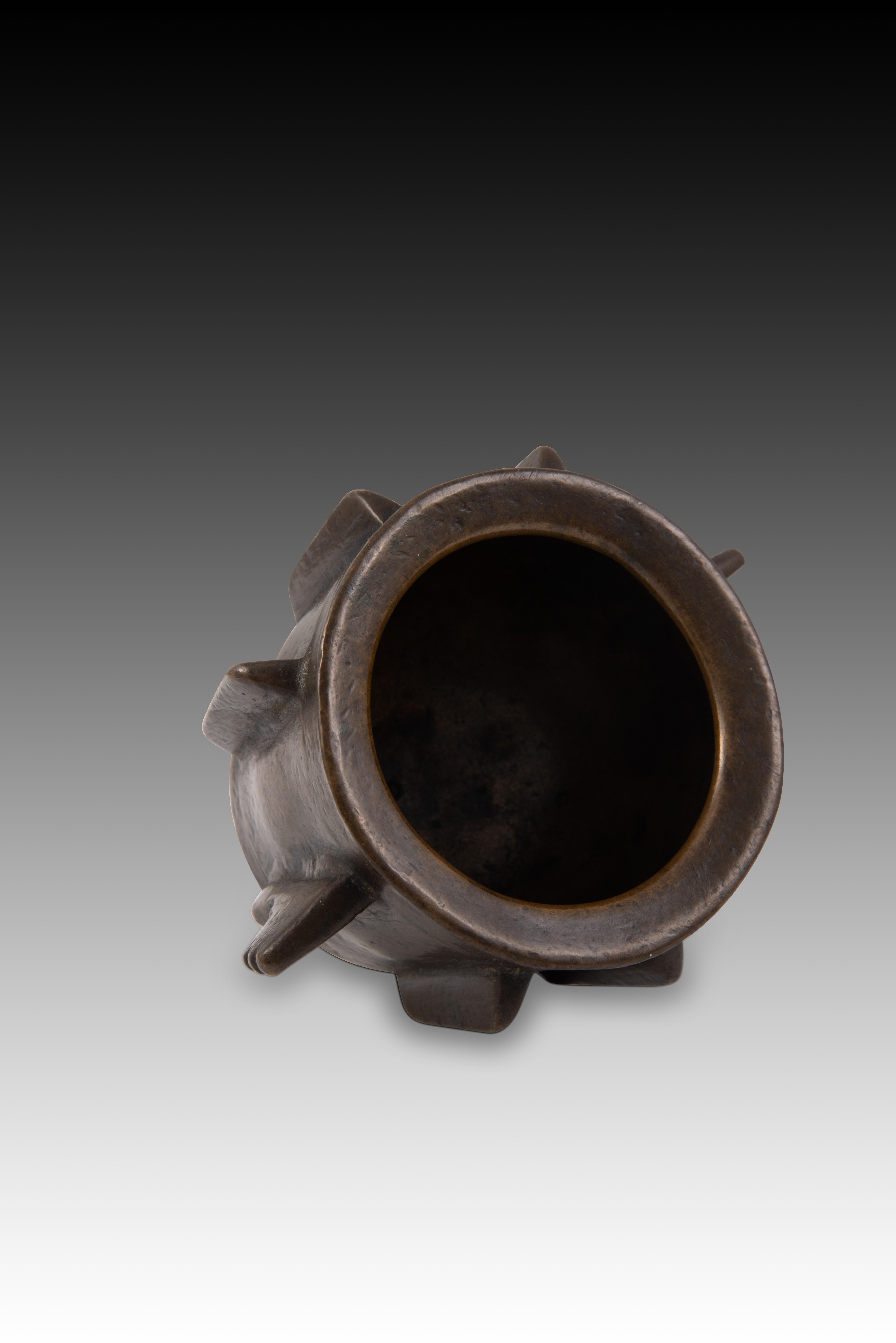 Bronze mortar, Spain, 16th century. 1