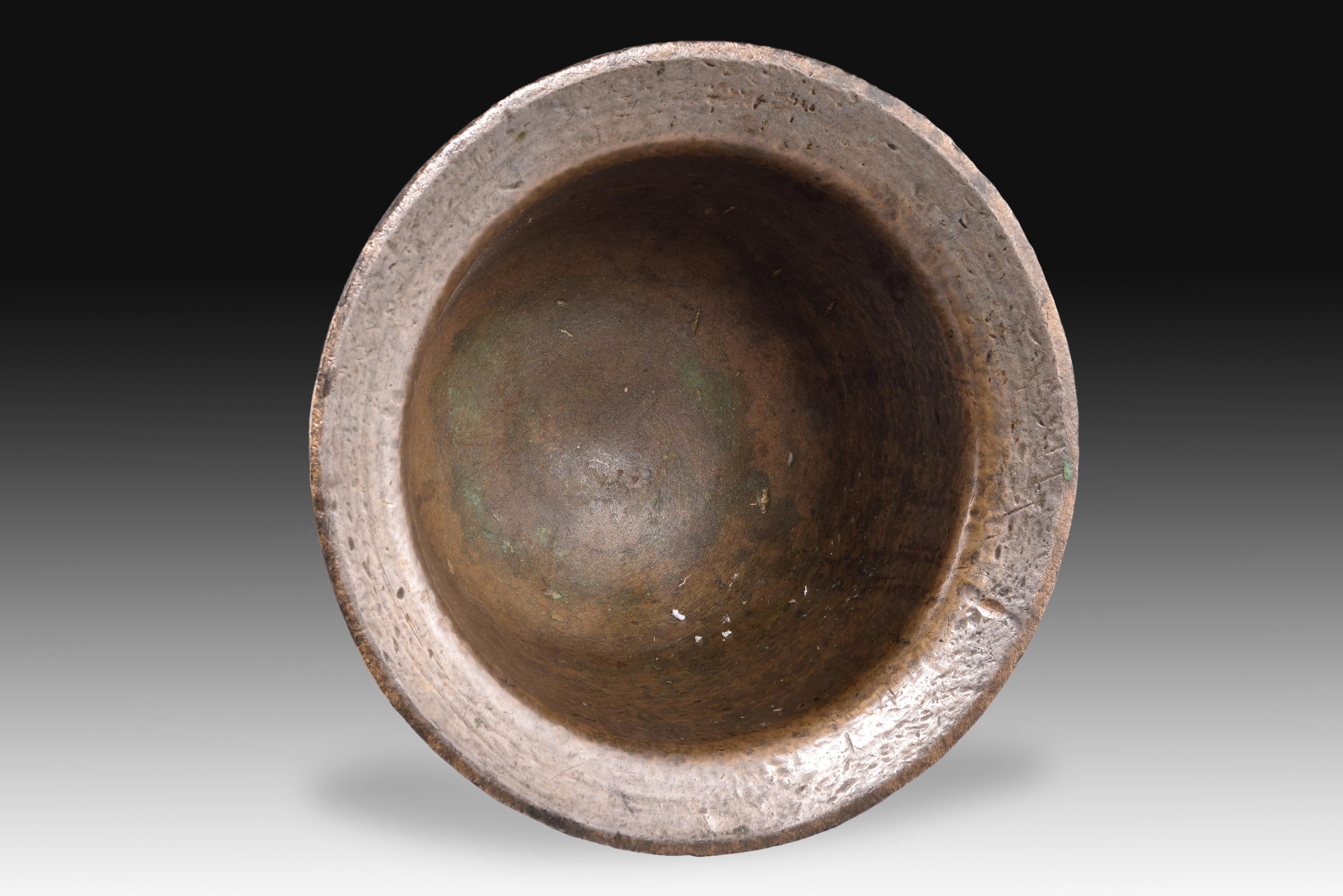 Bronze Mortar with Inscription, Spain, 1816 For Sale 1