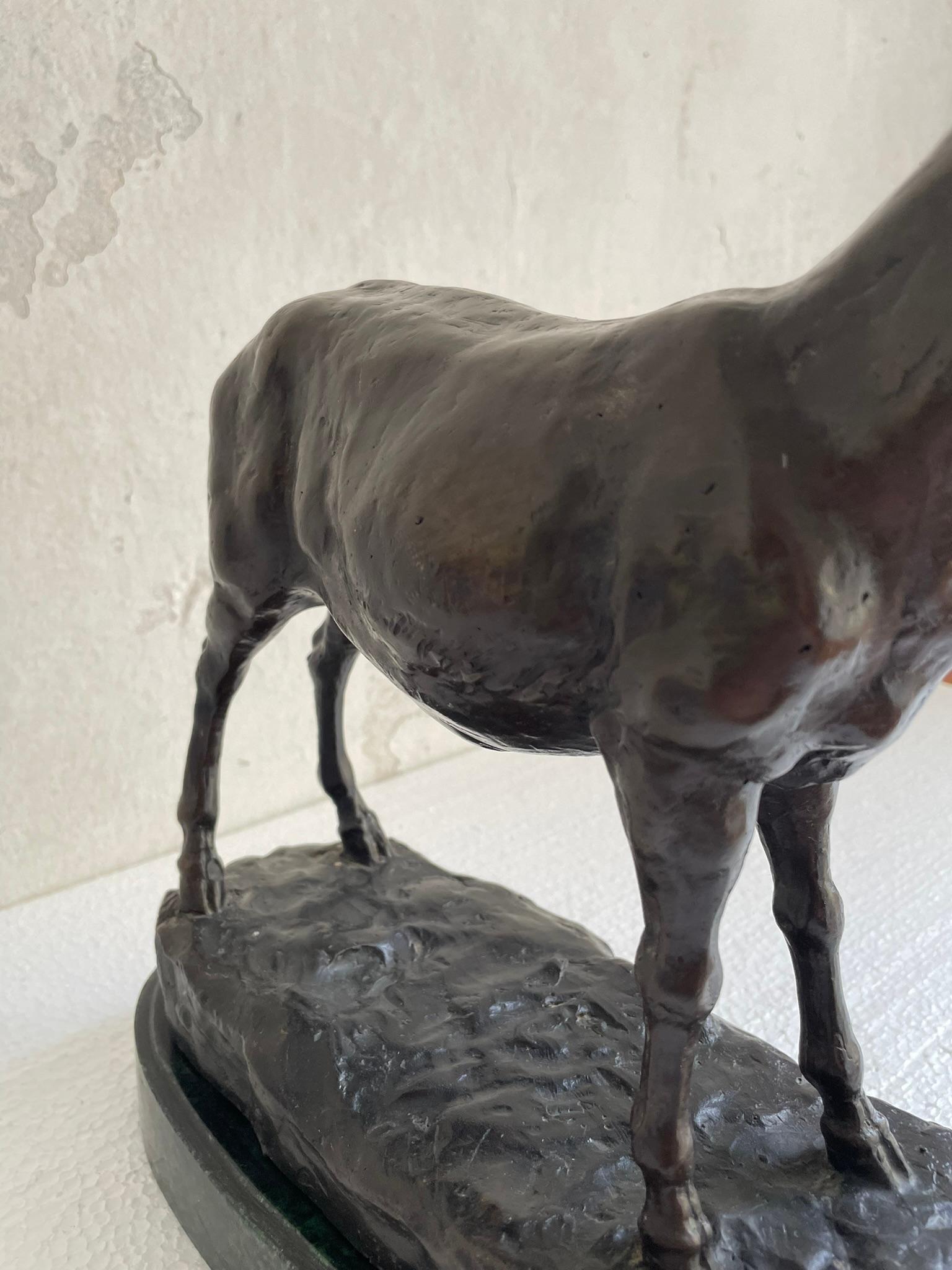 Scultura di muflone in bronzo, Italia Fine XIX secolo in vendita 4