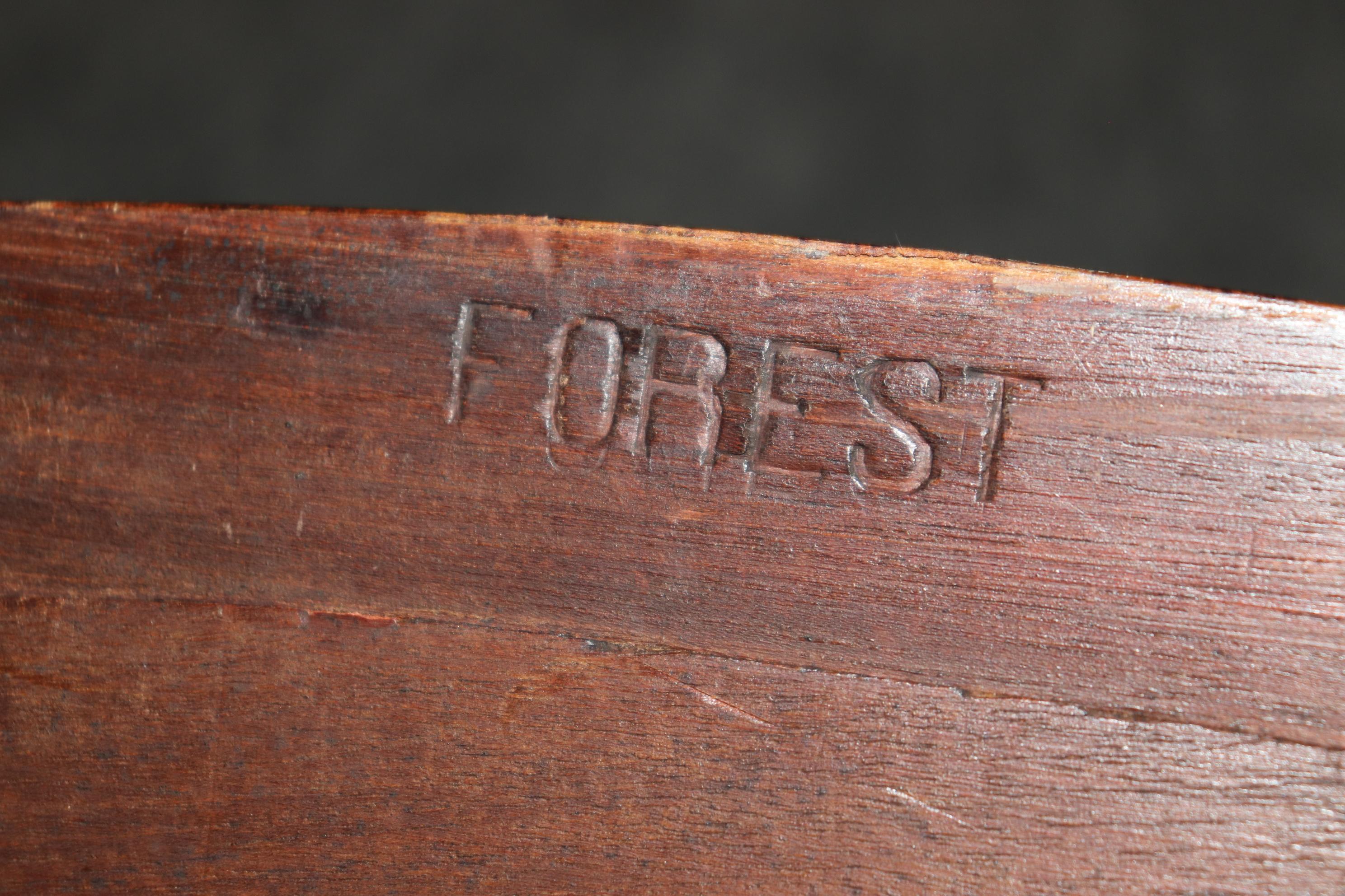 Horloge de grand-père Louis XV de la Maison Forest en bois de rose montée sur bronze 14