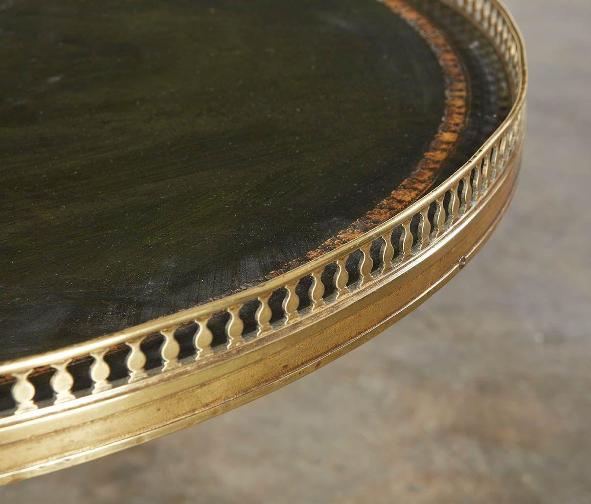 19th Century Bronze Mounted Neoclassical Tripod Table For Sale