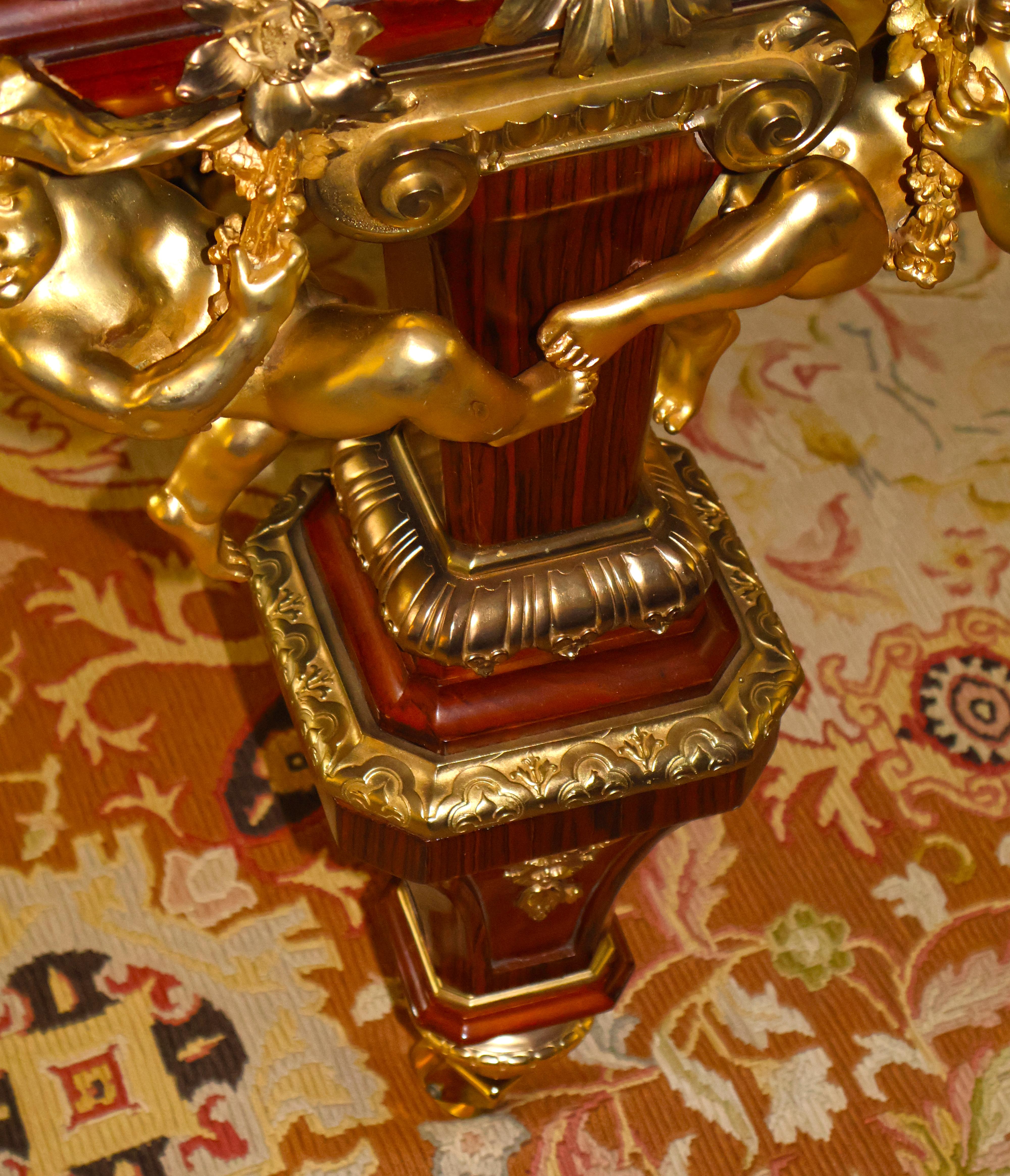 Pianoforte a coda Steinway Baby Grand con cassa francese montata in bronzo, modello Model No.  Francois Link in vendita 12