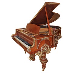 Pianoforte a coda Steinway Baby Grand con cassa francese montata in bronzo, modello Model No.  Francois Link