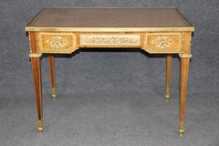Bronze Mounted Writing Desk attributed to Linke manner of Jean Henri Riesner