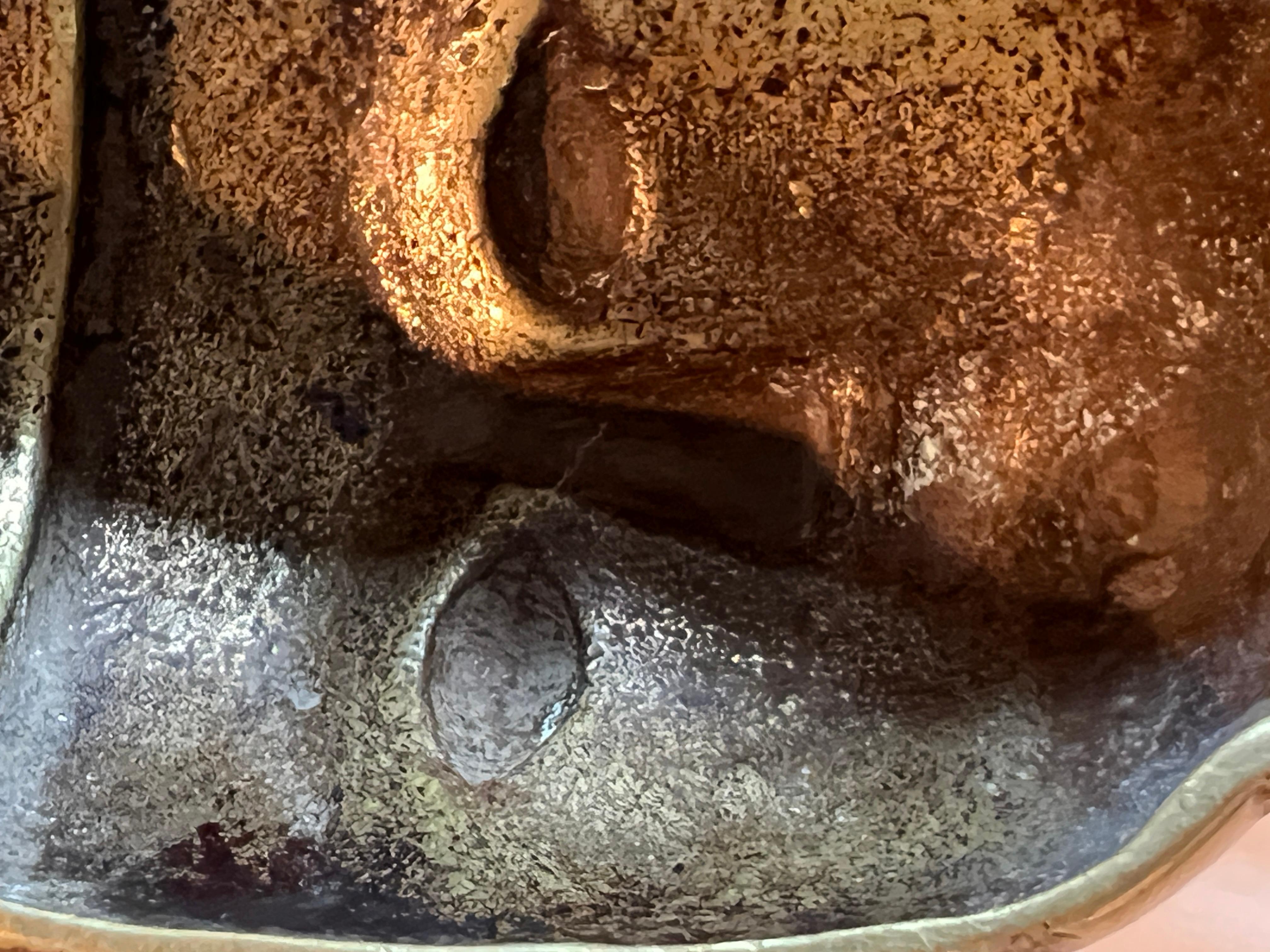 Mukhalingam in bronzo a forma di testa, India, XVIII-XIX secolo in vendita 3