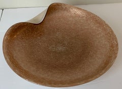 Bronze Murano Glass Ashtray by Barbini