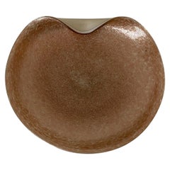 Bronze Murano Glass Ashtray by Barbini