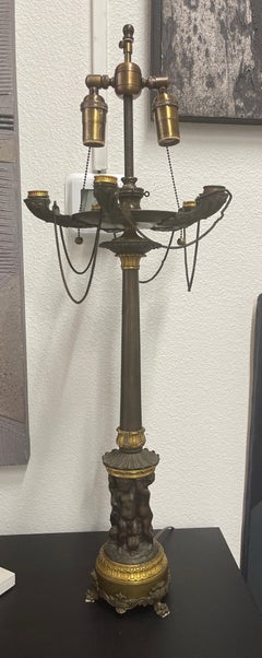 Bronze Neo Classical Grand Tour Lamp