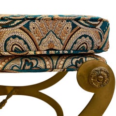 Bronze Neoclassic Style Stool