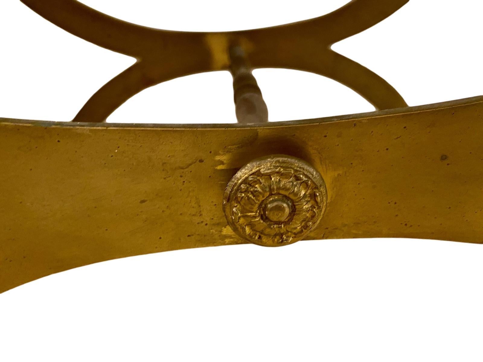 Bronze-Hocker im neoklassischen Stil im Zustand „Gut“ im Angebot in New York, NY