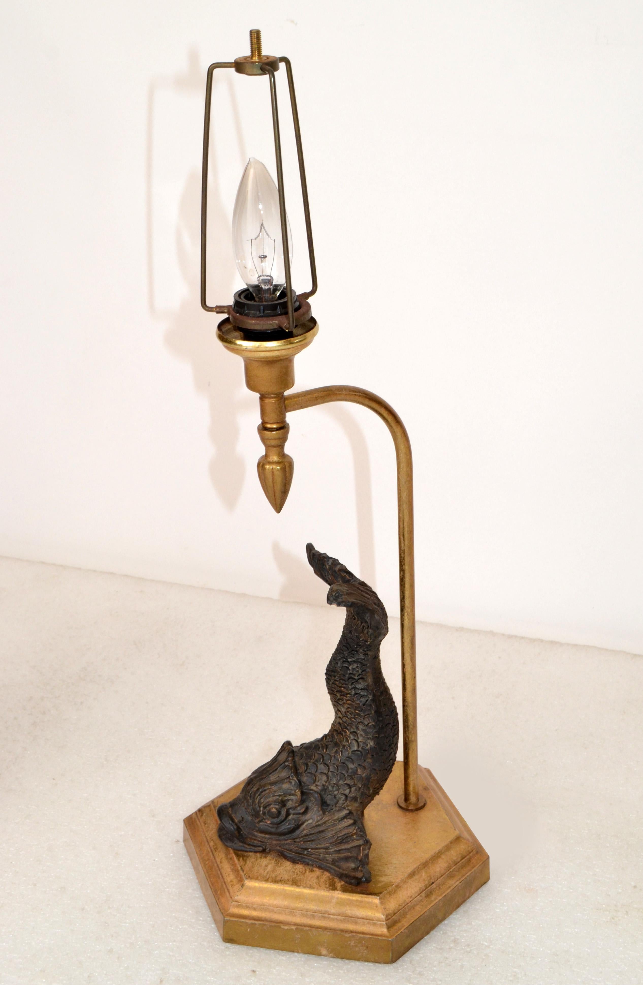 old fish lamp
