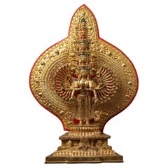 Estatua nepalí de bronce de Avalokiteshvara de Nepal