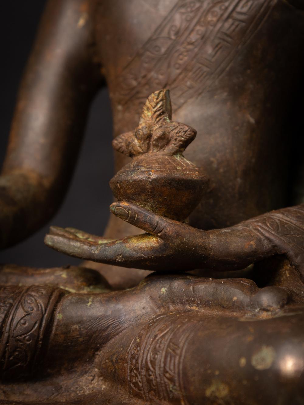 Bronze Nepali Medicine Buddha statue - Originalbuddhas 11