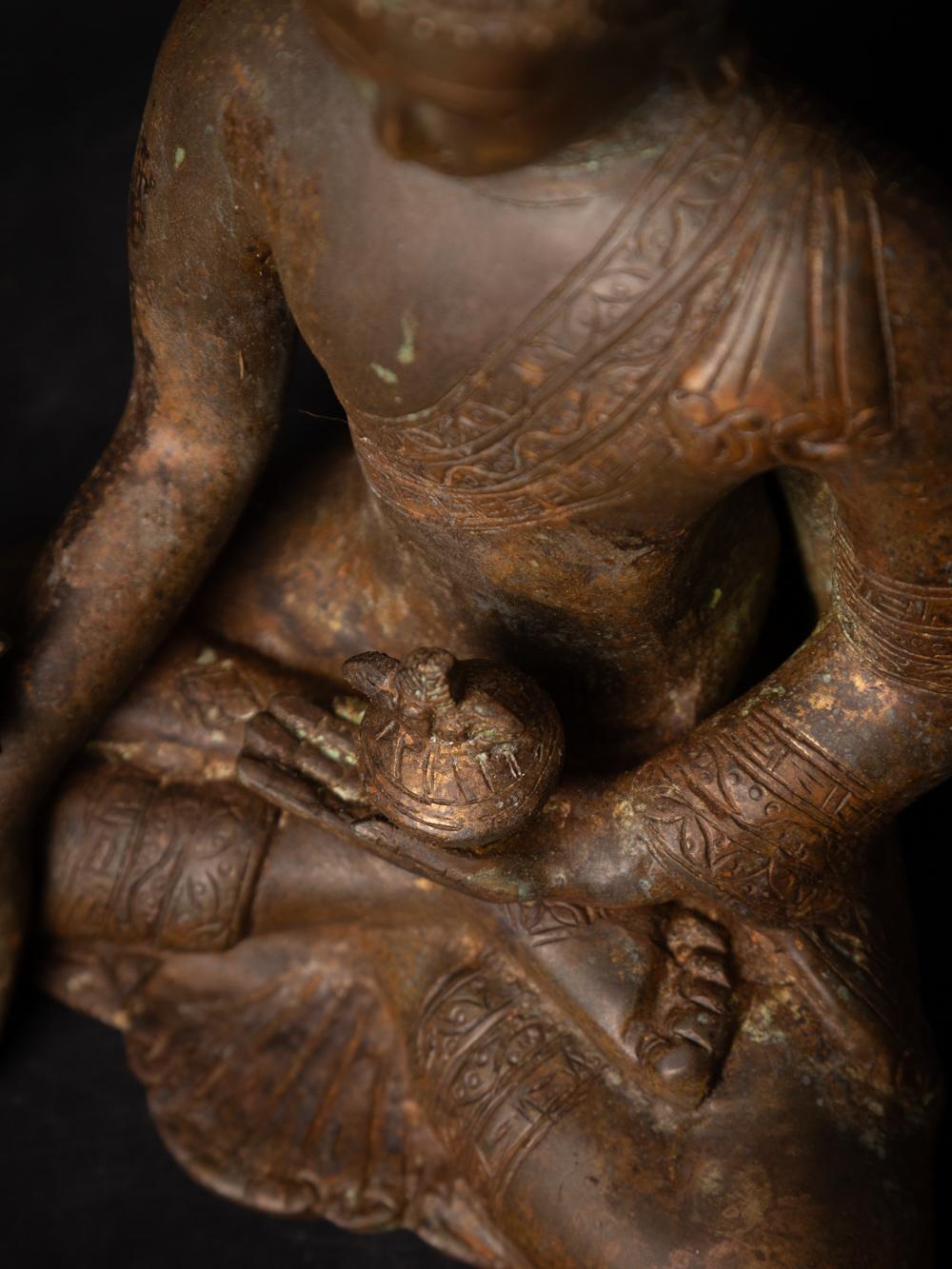 Bronze Nepali Medicine Buddha statue - Originalbuddhas 12