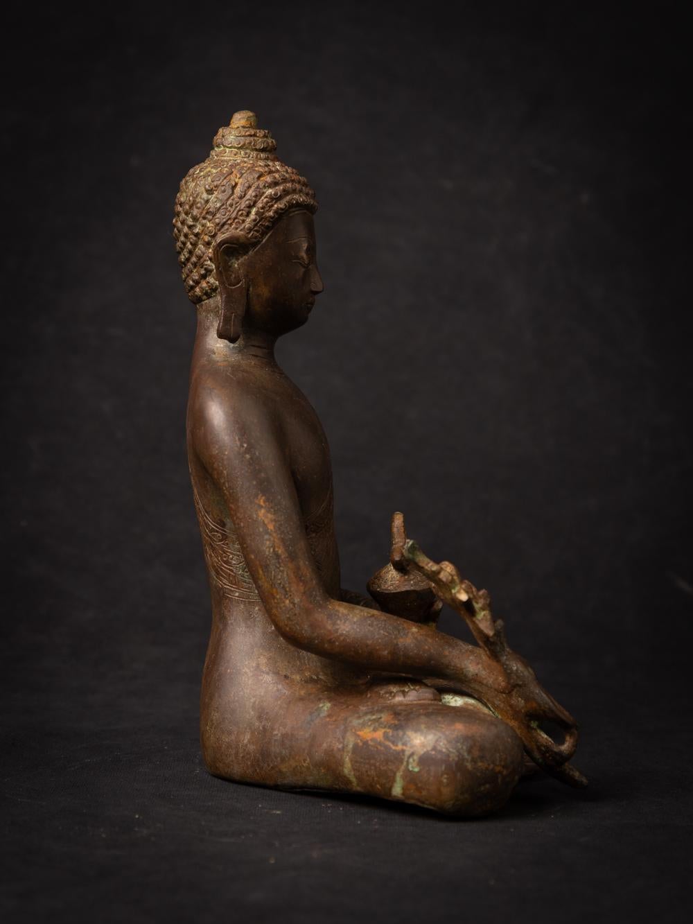 Nepalese Bronze Nepali Medicine Buddha statue - Originalbuddhas