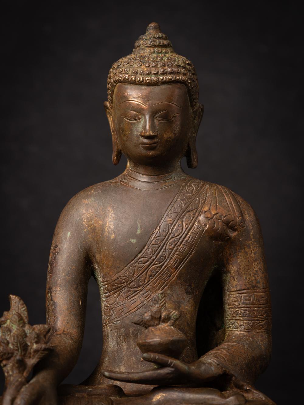 Contemporary Bronze Nepali Medicine Buddha statue - Originalbuddhas