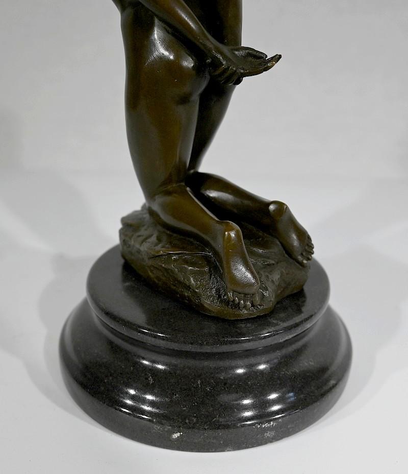 Bronze sculpture  “Female nude” by A. Cesaro – 20th For Sale 10