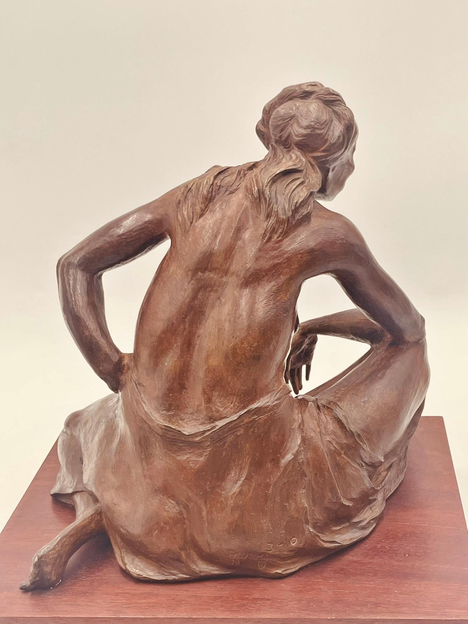 Bronzeakt von Jorge Durón, Mexiko 1978, signiert, Auflage 3/10 im Angebot 10