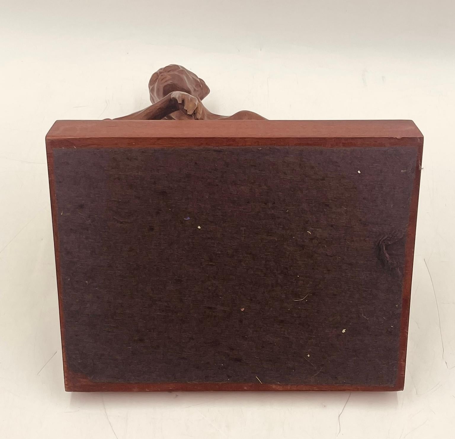 Bronzeakt von Jorge Durón, Mexiko 1978, signiert, Auflage 3/10 (Moderne) im Angebot