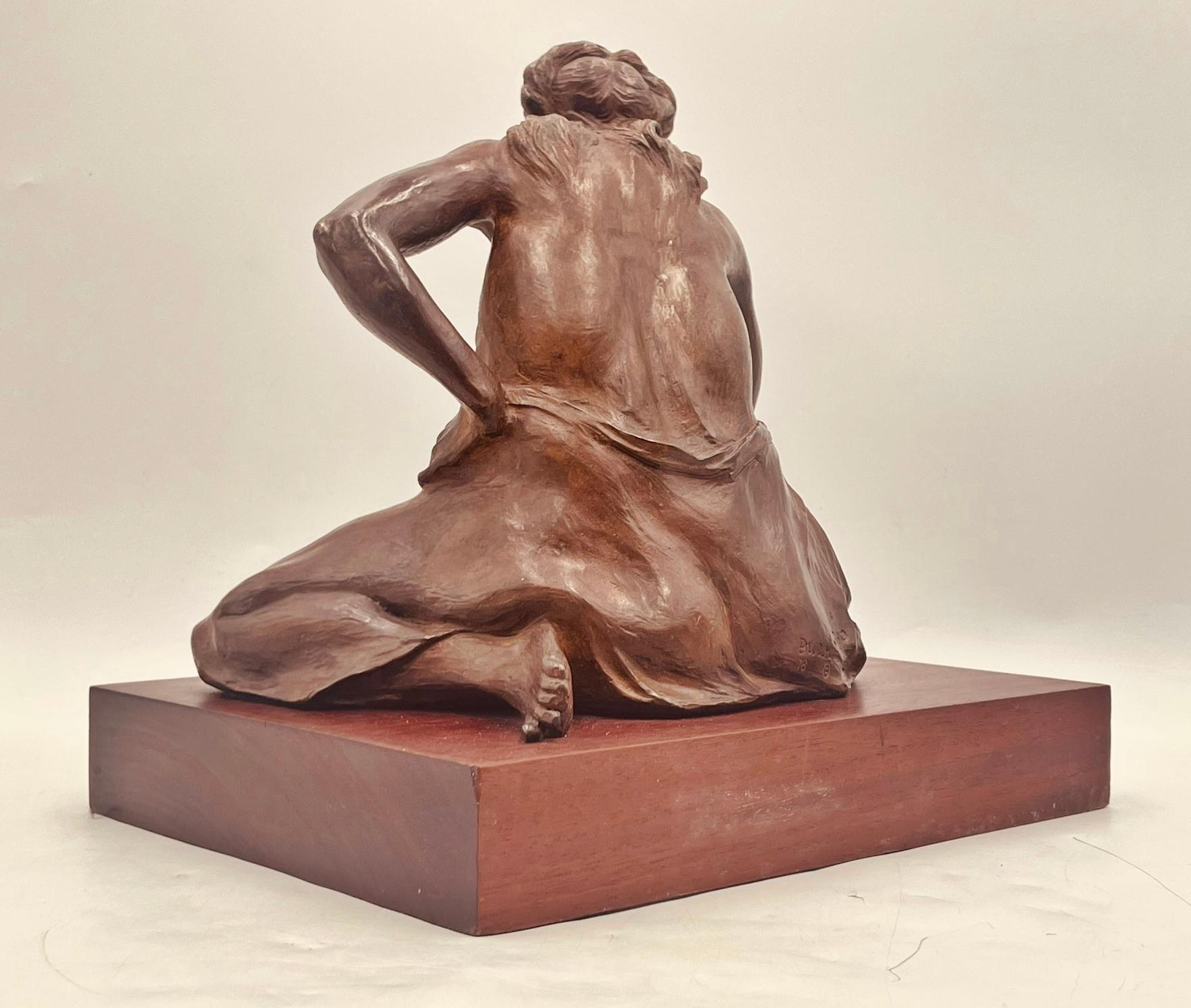 Bronzeakt von Jorge Durón, Mexiko 1978, signiert, Auflage 3/10 im Angebot 1