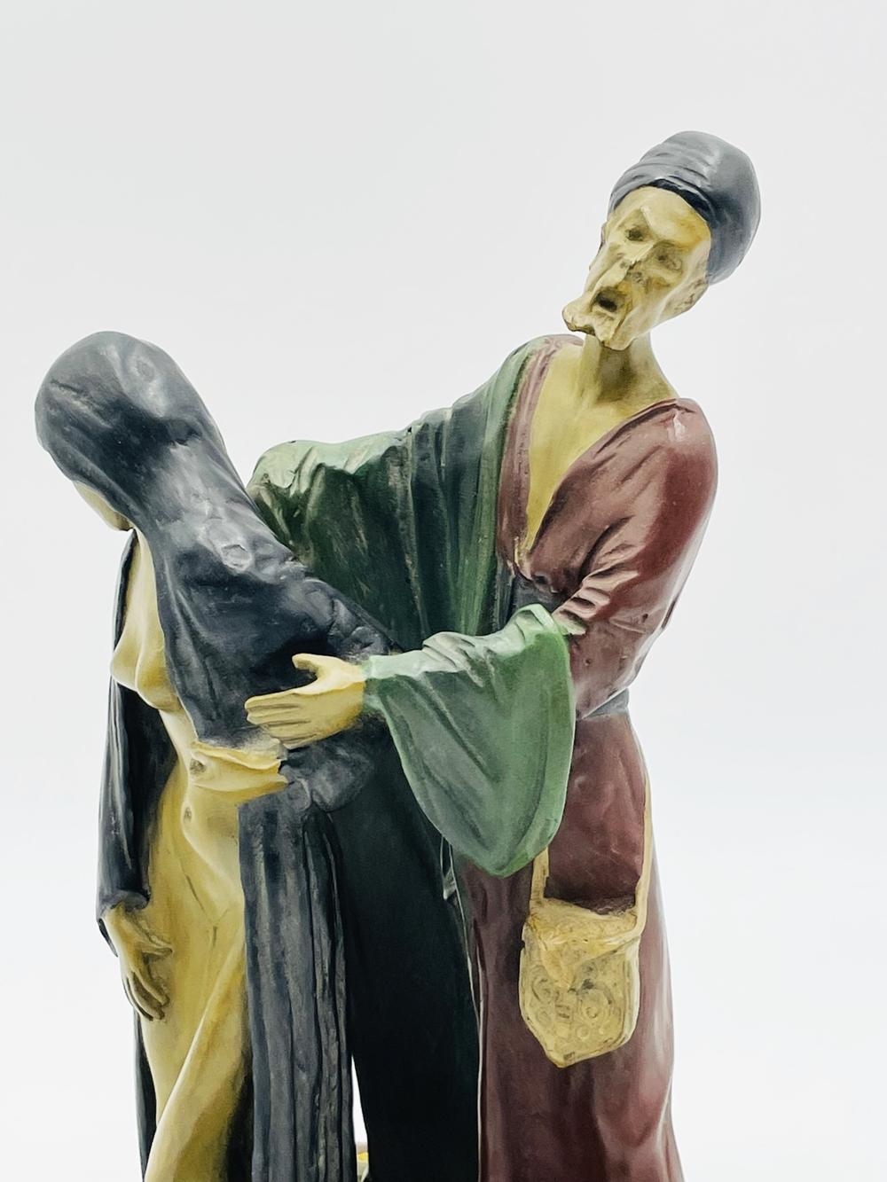 Bronze Nude Figural Sculpture by Franz Bergman For Sale 10