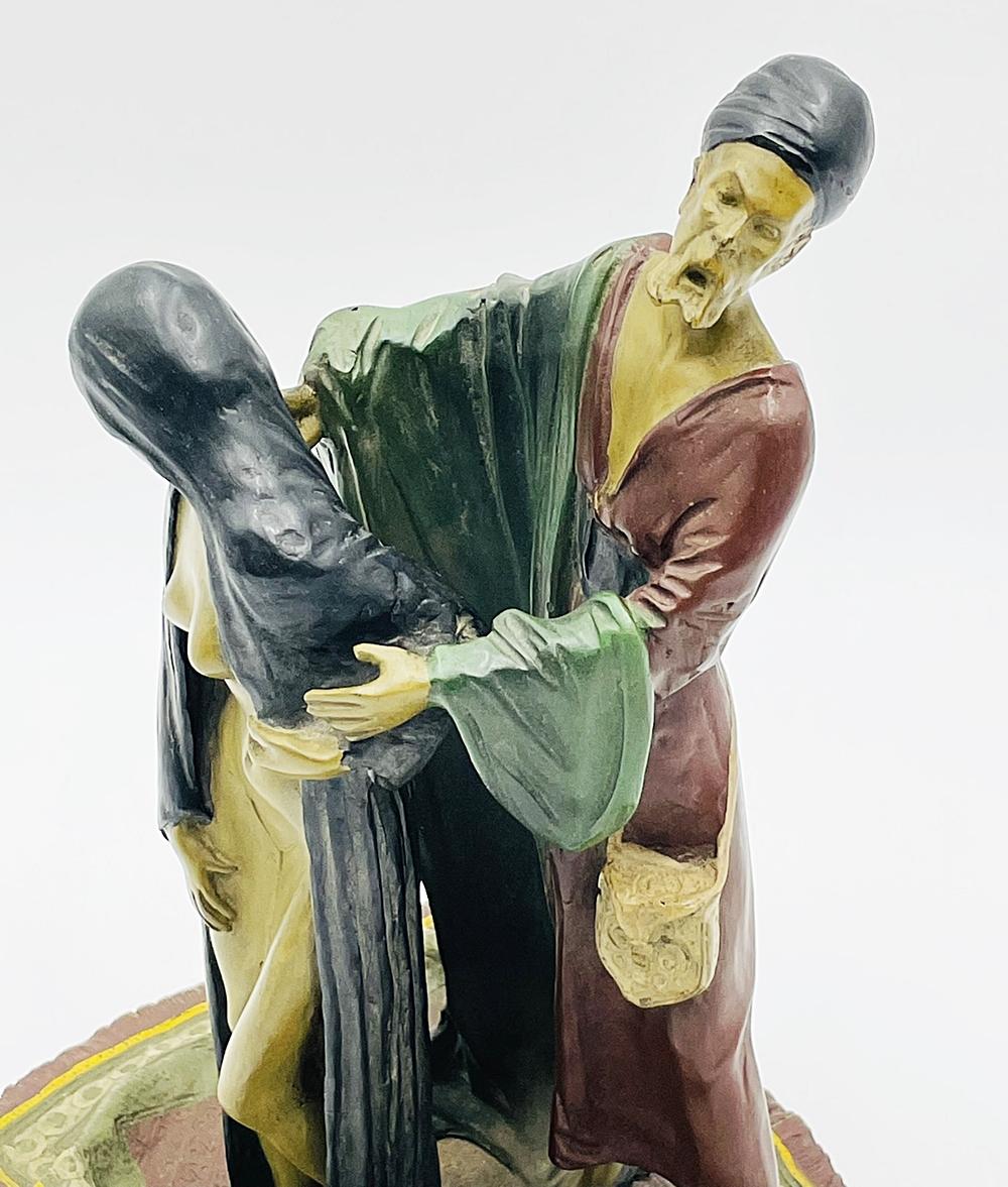 Bronze Nude Figural Sculpture by Franz Bergman For Sale 11