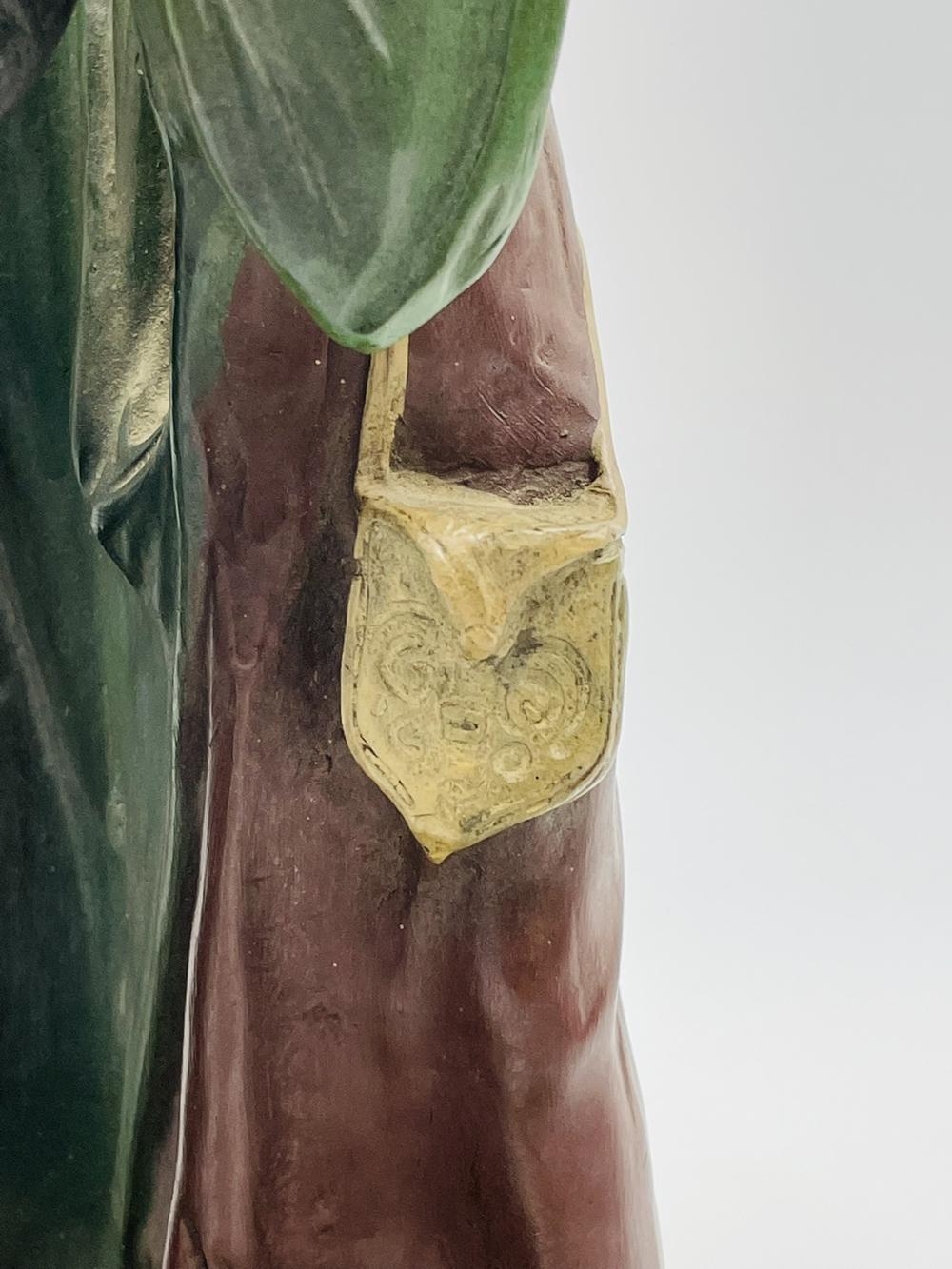 Bronze Nude Figural Sculpture by Franz Bergman For Sale 3