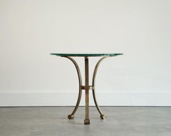 Bronze Beistelltisch, C. Frankreich, 1940er Jahre