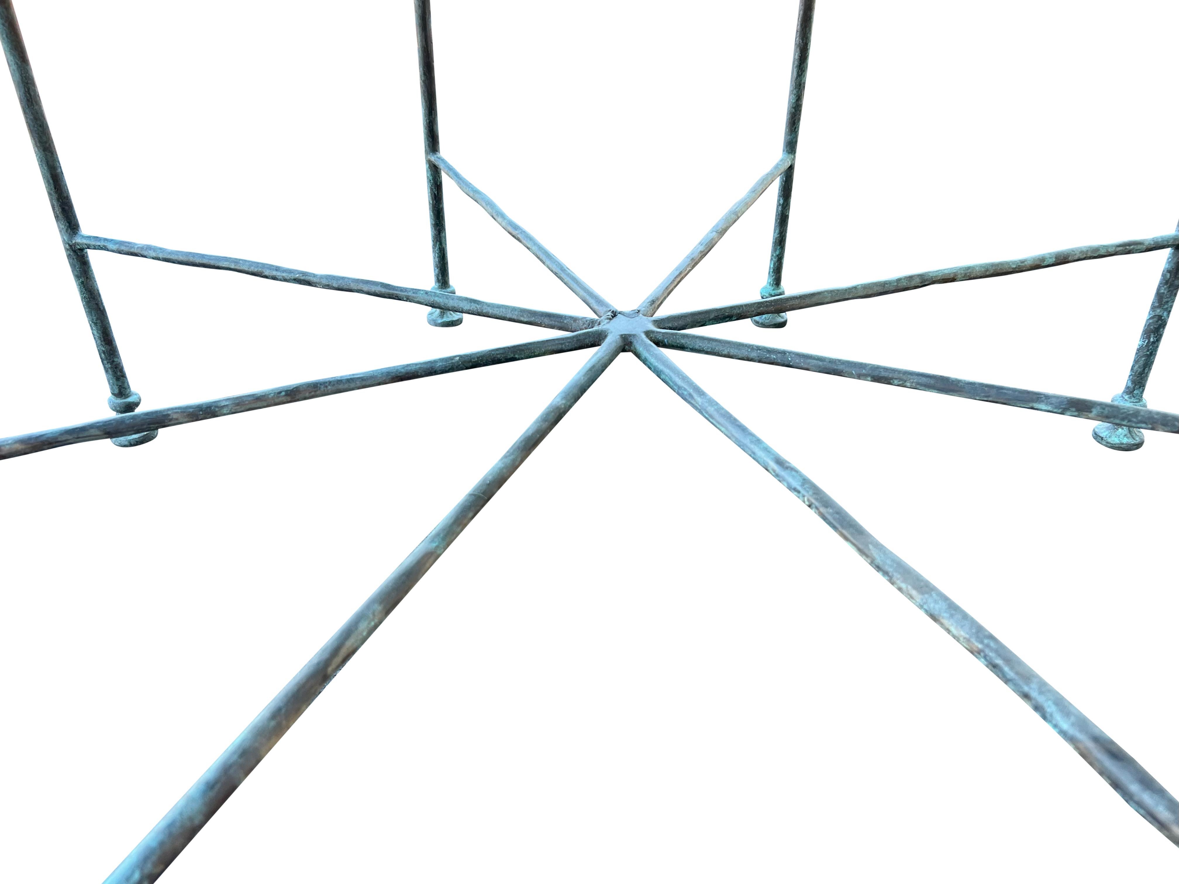 Bronze Octagonal Center Table 4