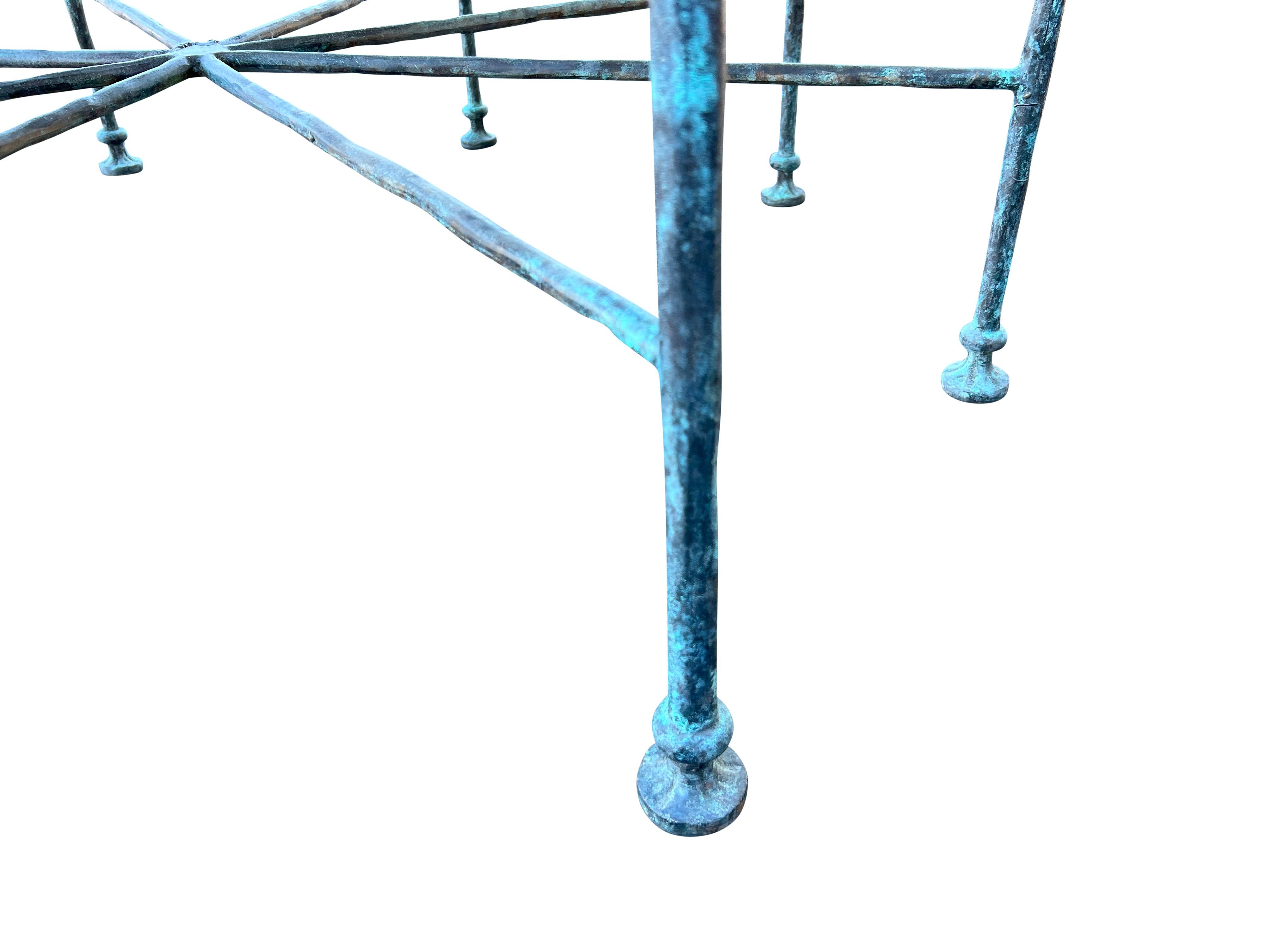 Bronze Octagonal Center Table 3