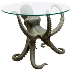 Bronze Octopus Table or Sculpture