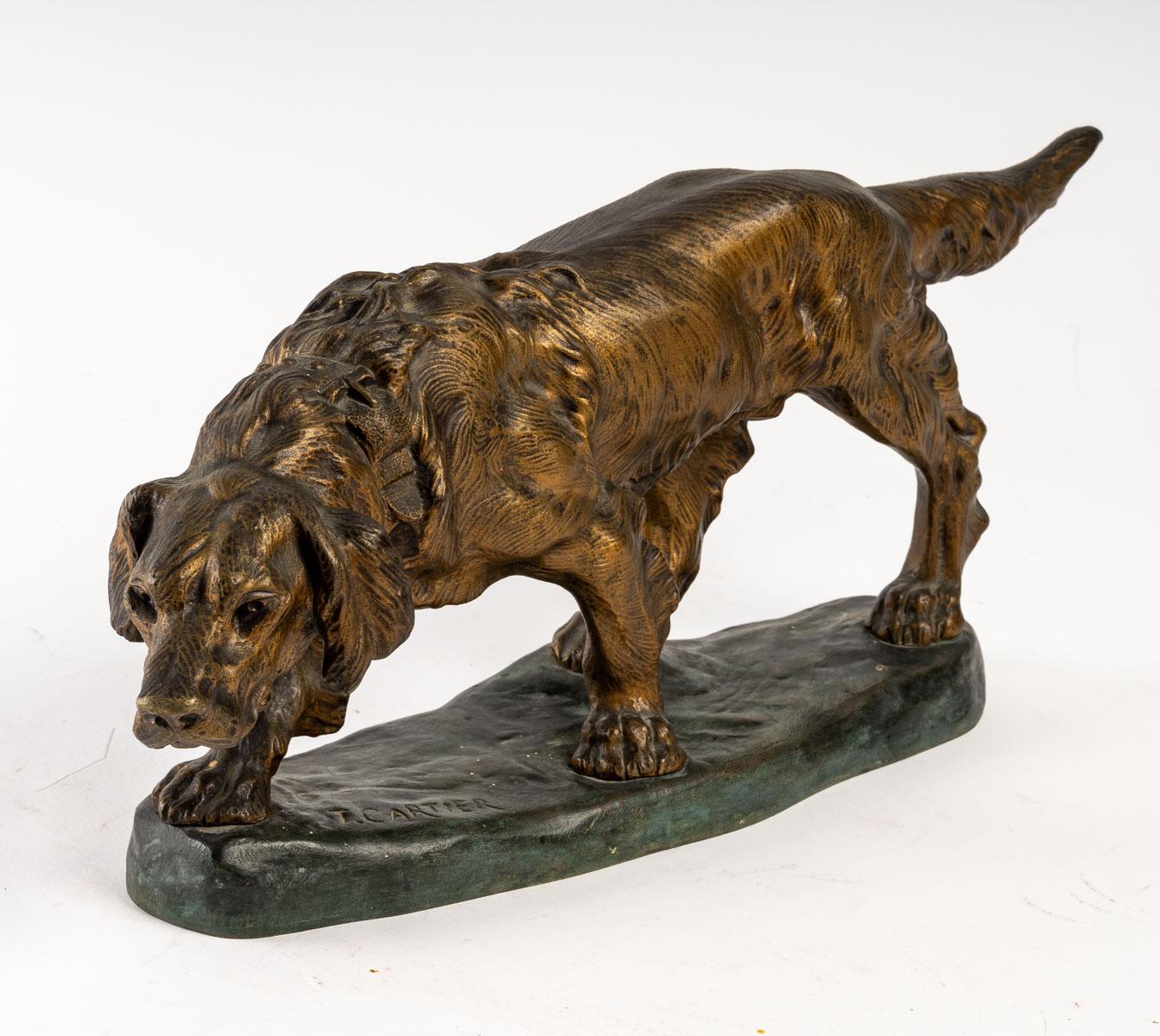 Bronze of a Dog In Good Condition In Saint-Ouen, FR
