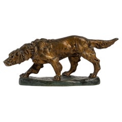 Bronze of a Dog