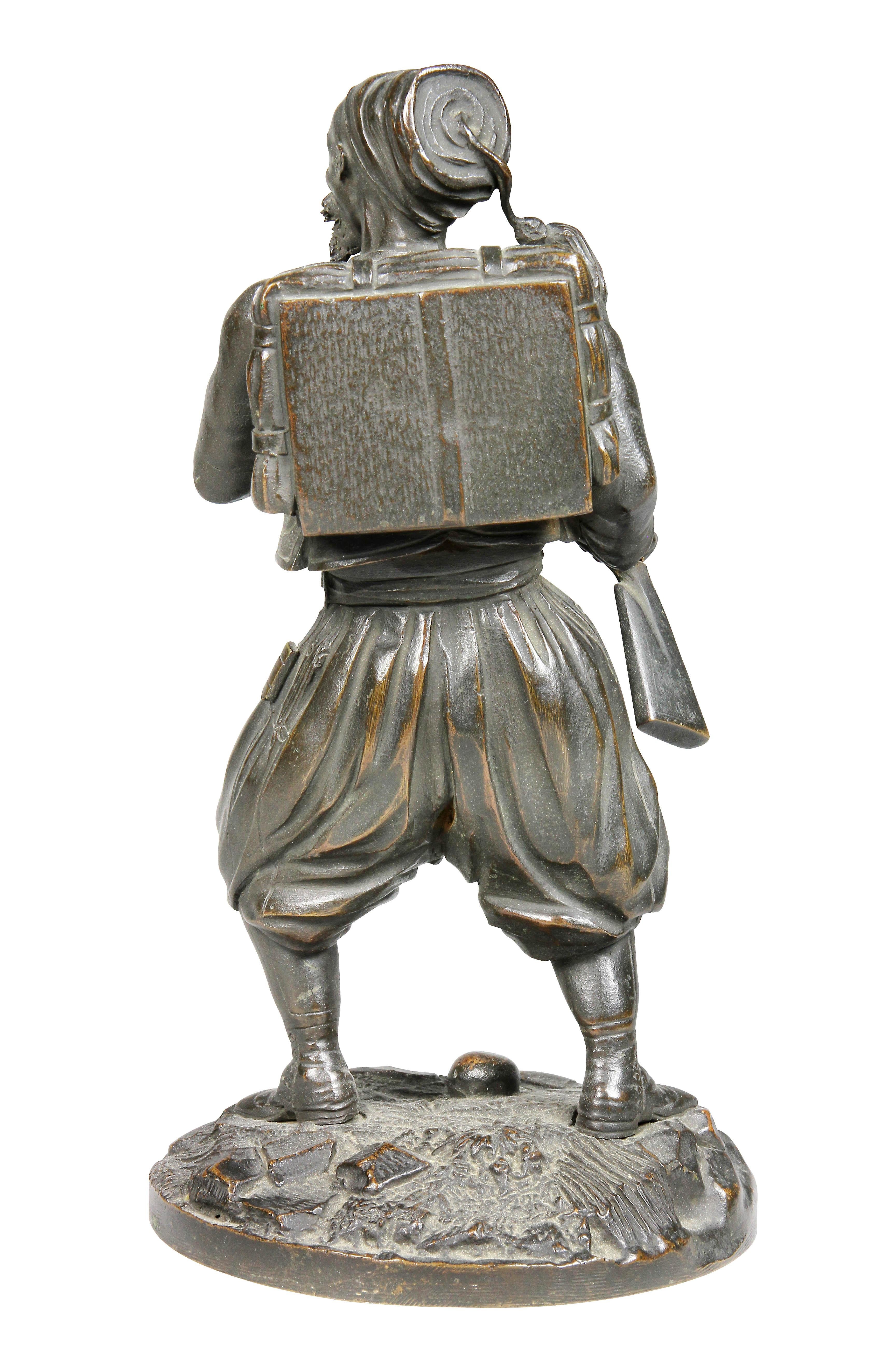 Bronze of a Russian Cossack 2